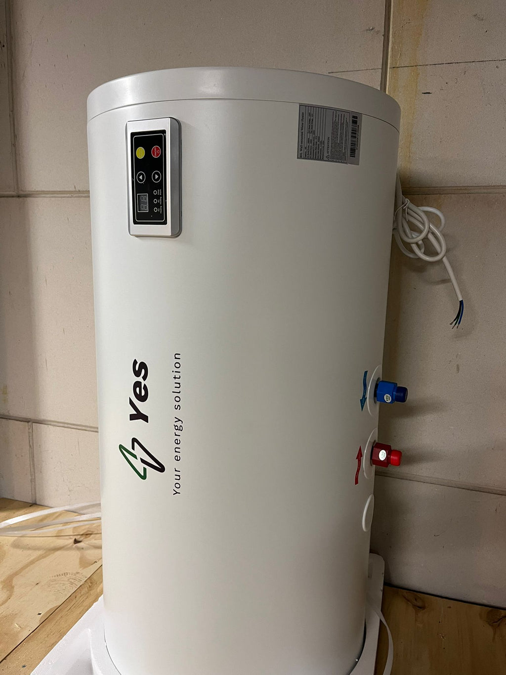 Yes elektrische zonneboiler